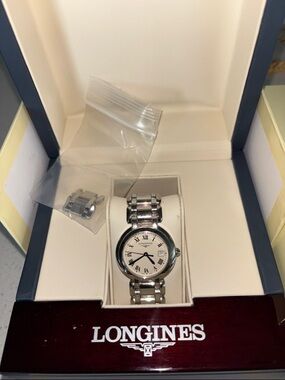 Longines Prina Luna Swiss made Stainless Steel Watch